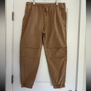 Mens American Eagle Next Level Flex Khaki Joggers